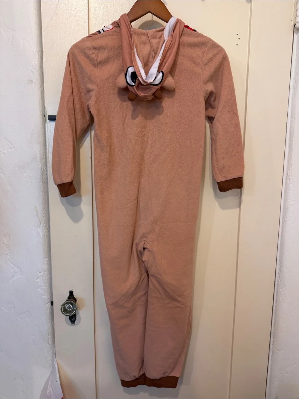 Christmas 🎄 Rudolph Kids Brown One-Piece onesie 7/8